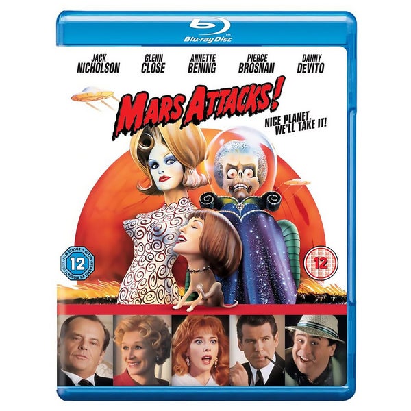 Mars Attacks! Bluray Zavvi UK