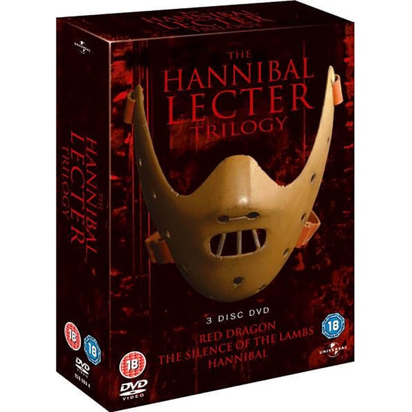 Hannibal Lecter Trilogy DVD Zavvi UK