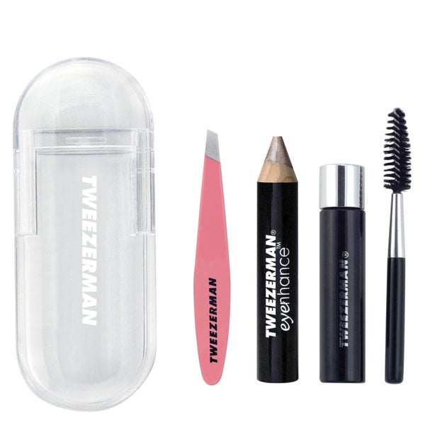 Мини-набор для ухода за бровями Tweezerman Mini Brow Rescue Kit