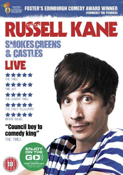 Russell Kane: Smokescreens and Castles Live (Bevat MP3 Copy)