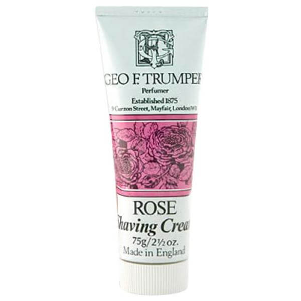 Trumpers Shave Cream - Rose 75g Tube