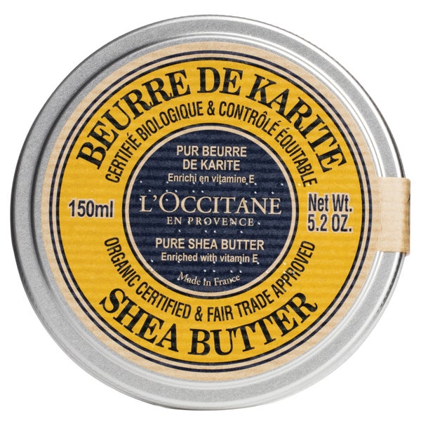 L'Occitane Organic Shea Butter 100% (150 ml)