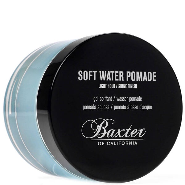 Gel coiffant tenue faible et finition brillante Baxter of California Soft Water Pomade 60ml