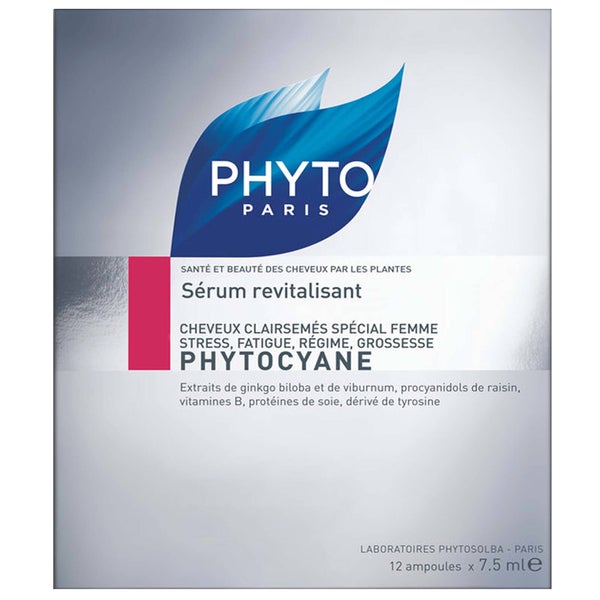 Sérum PhytoCyane Densifying Treatment de Phyto 12 x 7,5 ml