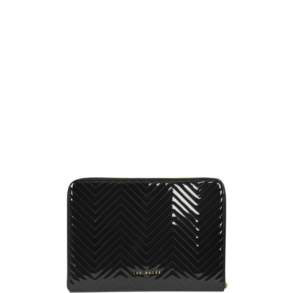Ted Baker Lianna Quilted Laptop Sleeve Black Womens Accessories