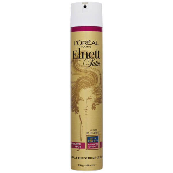 L'Oréal Paris Elnett Satin Hairspray (Coloured Hair) - Extra Strength (400ml)