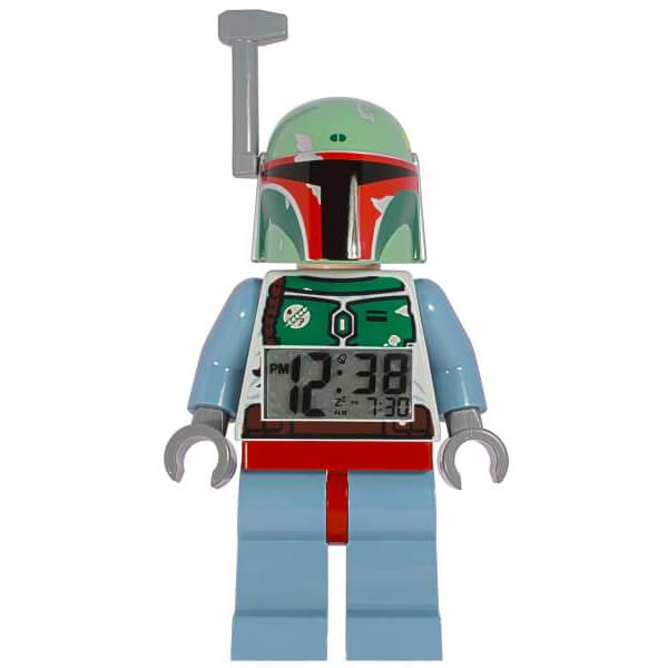 LEGO Star Wars: Boba Fett Minifigure Clock
