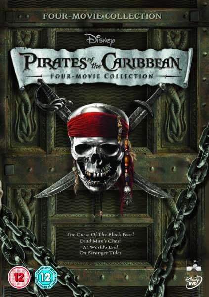 Pirates of the Caribbean DVD Boxset (1-4)