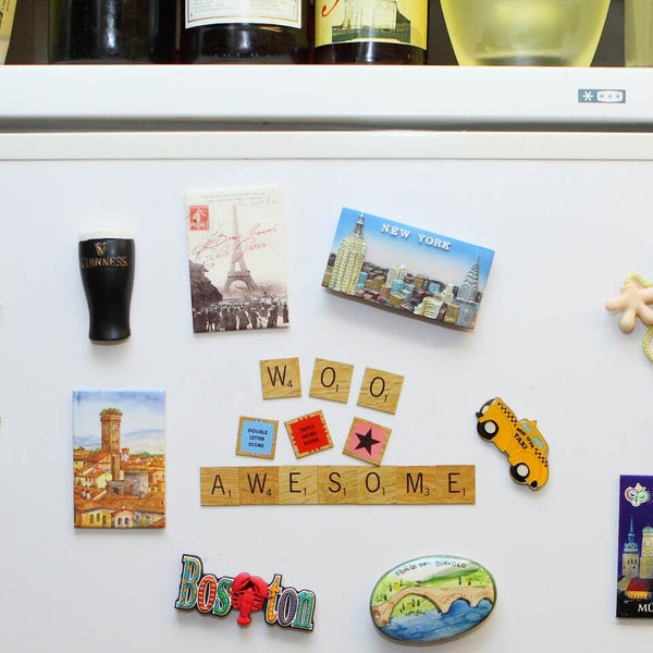 Scrabble Kühlschrankmagnete