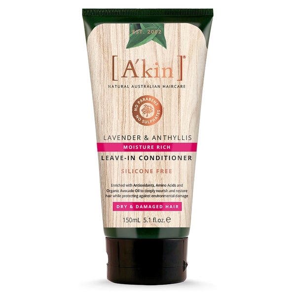A'kin Lavender and Anthyllis Leave-In Conditioner 150 ml
