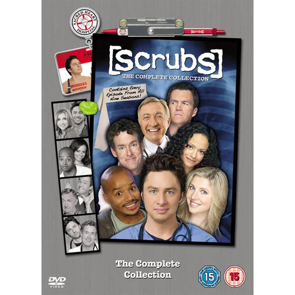 Scrubs Complete Season 19 DVD Zavvi UK
