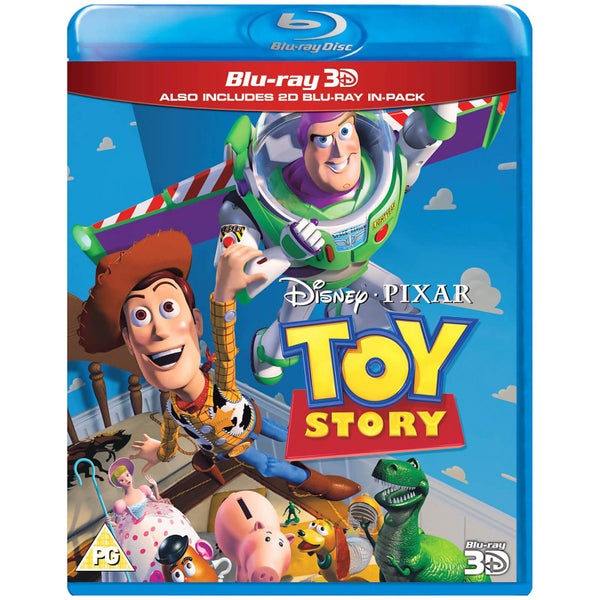 Toy Story 1 3D (Includes 2D Version) Bluray Zavvi UK
