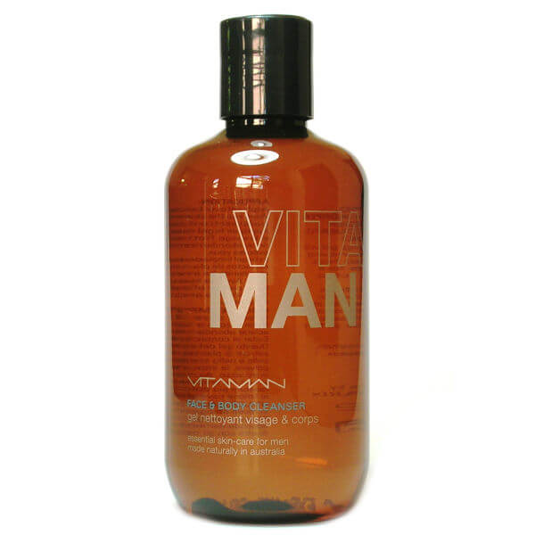 Limpiador corporal y facial Face & Body Cleanser de VitaMan (250 ml)