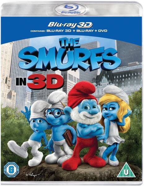 Die Schlümpfe 3D (Blu-Ray und DVD)