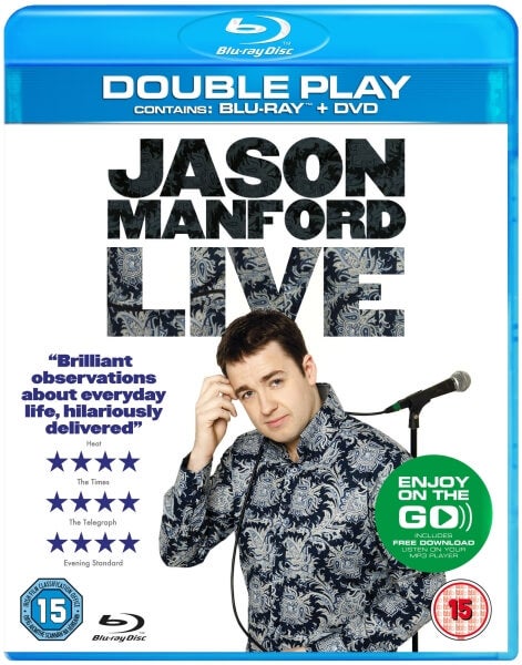 Jason Manford: Live - Double Play (Bevat MP3 Copy)