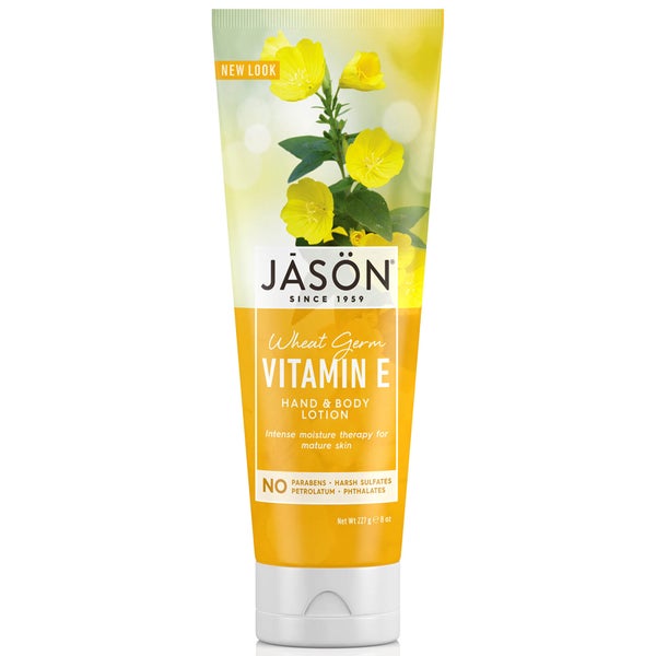 JASON Revitalising Wheatgerm Vitamin E Hand and Body Lotion (227g)