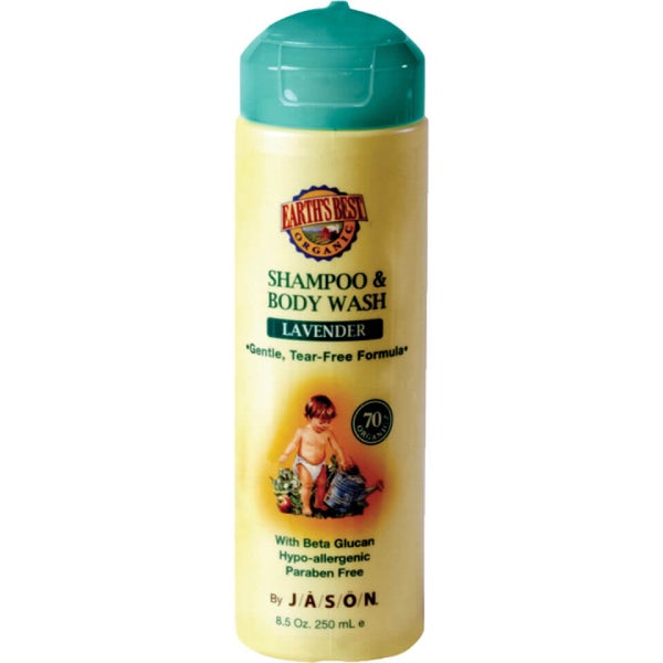 JASON Earth's Best shampoo e bagnoschiuma alla lavanda 251 ml