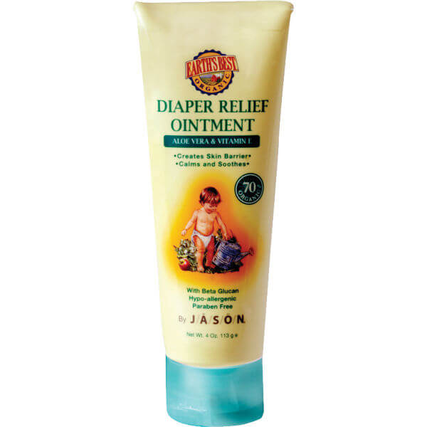 Крем против опрелостей JASON Earth's Best Diaper Relief Ointment 113 г