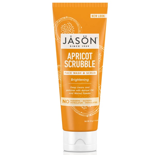 مقشر Brightening Apricot Scrubble من JASON (128 مل)