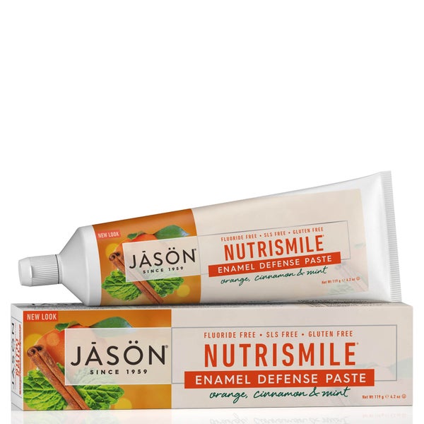 Pasta de Dentes Defesa do Esmalte Nutrismile da JASON 119 g