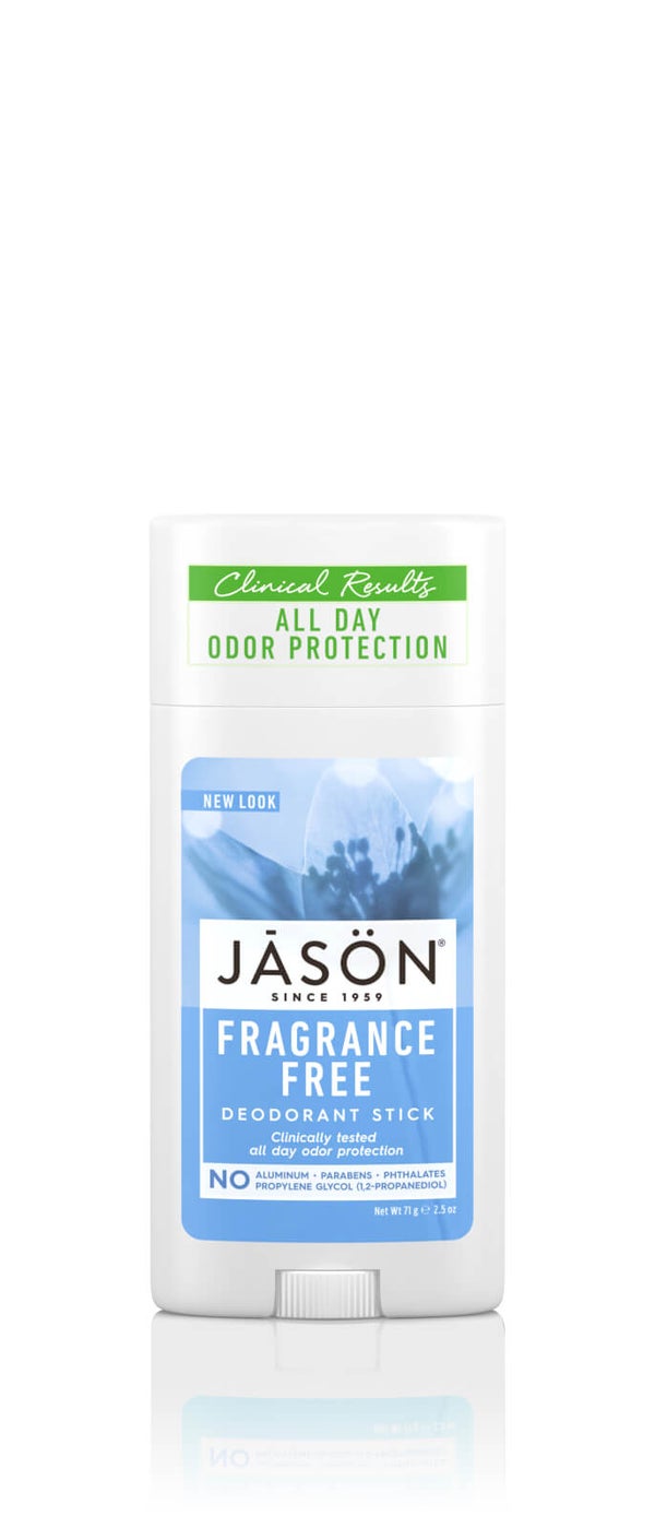 JASON Naturally Unscented Deodorant Stick for Men (75g)