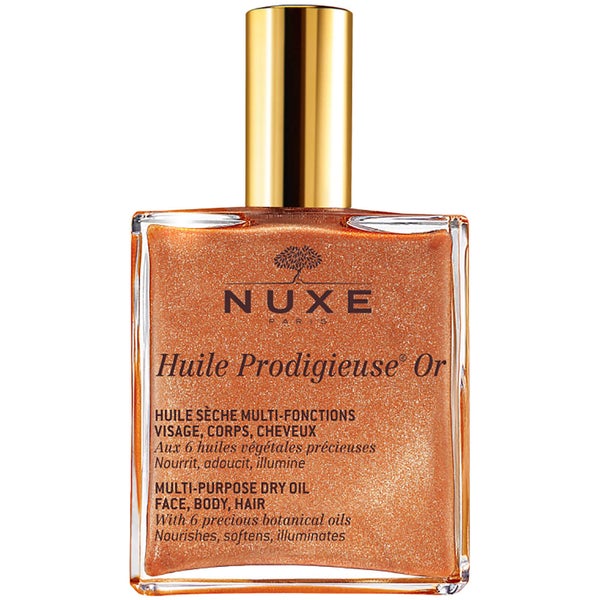 NUXE Huile Prodigieuseまたは - マルチユースドライオイル - ゴールデンシマー（100ml）
