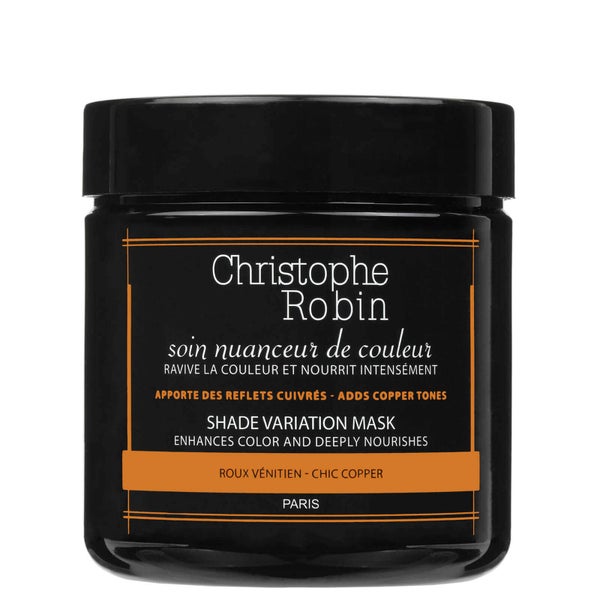 Christophe Robin Shade Variation Care maska do włosów farbowanych - Chic Copper (250 ml)