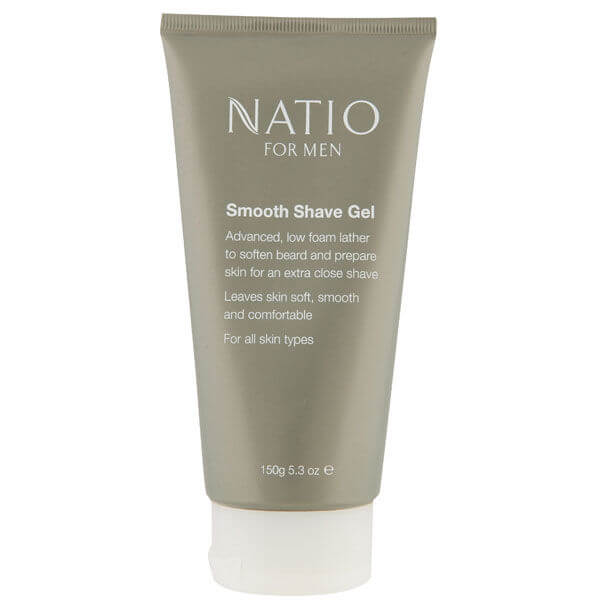 Гель для гладкого бритья для мужчин Natio For Men Smooth Shaving Gel (150 г)