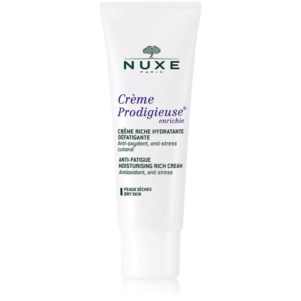 Crème hydratante Enriche Anti-fatigue Creme Prodigieuse pour peaux sèches de NUXE (40ml)