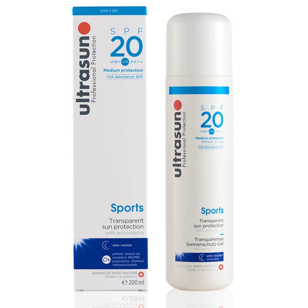 Ultrasun SPF 20 Sports Gel (200 ml)