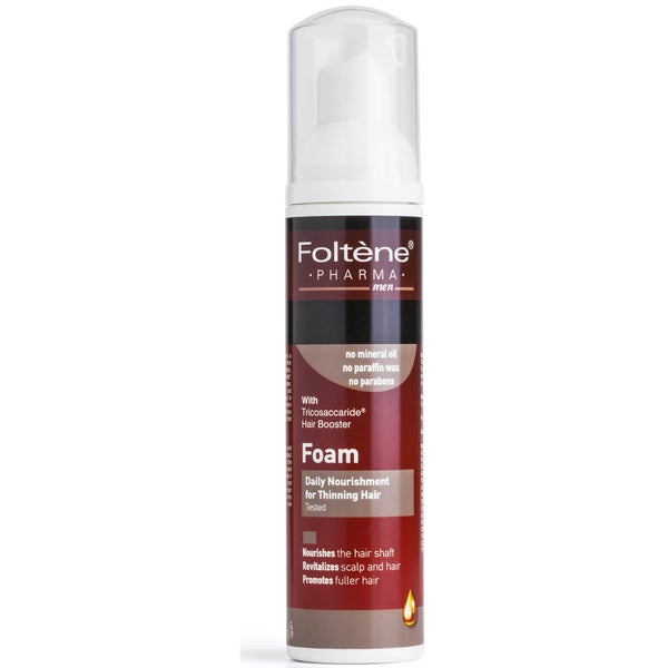 Foltène Men's Foam Treatment for Thinning Hair(폴텐 맨즈 폼 트리트먼트 포 씨닝 헤어 70ml)