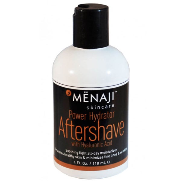 Loción aftershave Power Hydrator con ácido hialurónico de Menaji (118 ml)