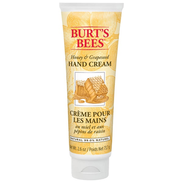 Crema de manos tamaño de viaje Burt's Bees - Miel y aceite de uva74g