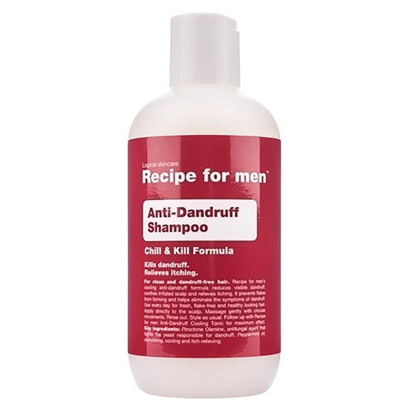 Recipe for Men - Anti-Dandruff Shampoo(레시피 포 맨 - 안티댄드러프 샴푸 250ml)