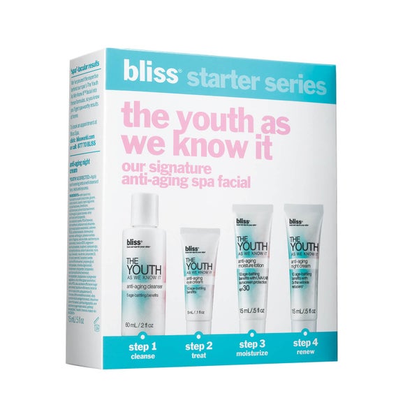 bliss The Youth As We Know It Starter Kit (4 Products)