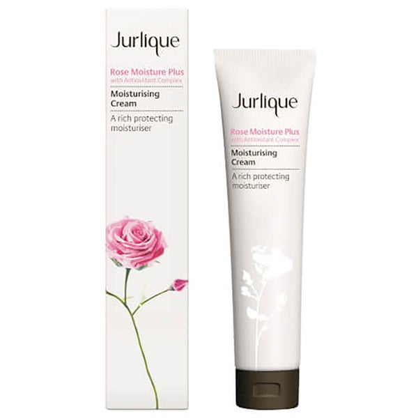 Jurlique Rose Moisture Plus Crema Idratante con Complesso antiossidante (40 ml)