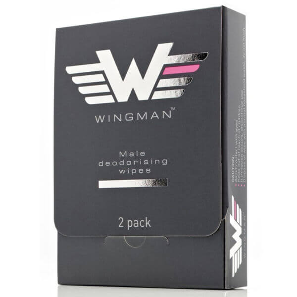 Wingman Deodorising Wipes x 2