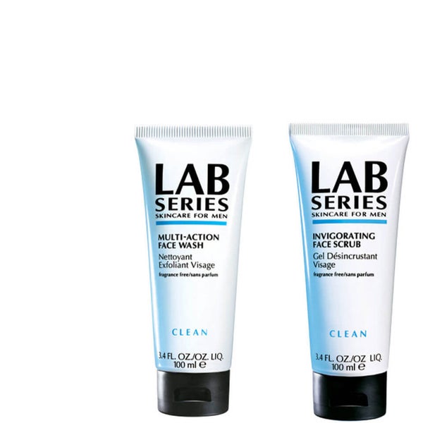 Lab Series Face Wash & Scrub 100ml (Bundel)