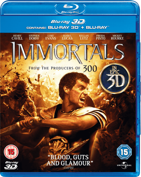 Immortals 3D (enthält die 2D-Version)