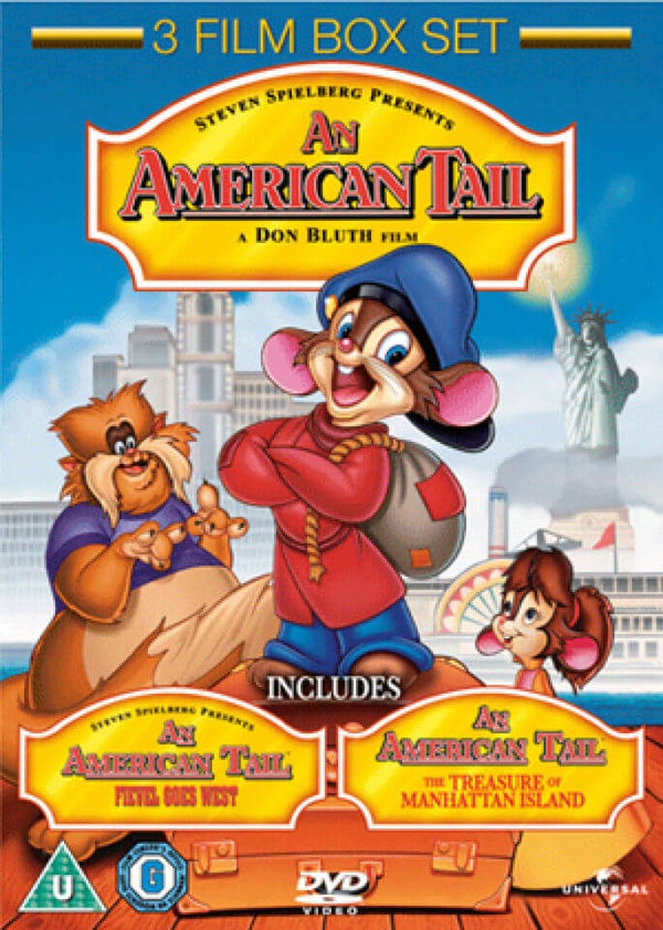 An American Tail 1, 2 and 3