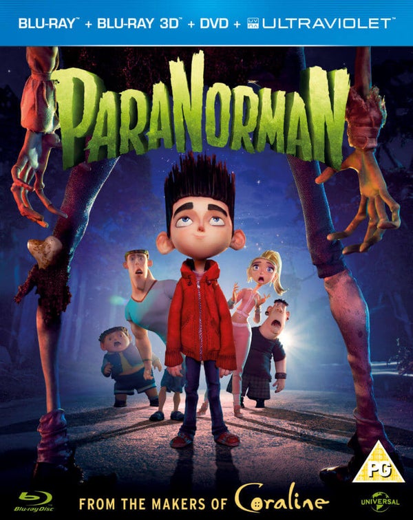 ParaNorman 3D (3D Blu-Ray, 2D Blu-Ray, DVD, Digital Copy en UltraViolet Copy)
