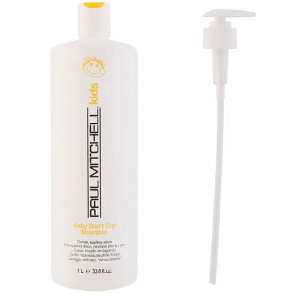 Paul Mitchell Baby Don't Cry Shampoo (1000 ml) with Pump (bundt)