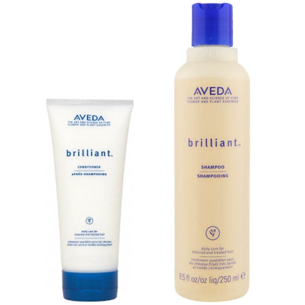 Aveda Brilliant Duo- Shampoo & Conditioner -shampoo ja hoitoaine