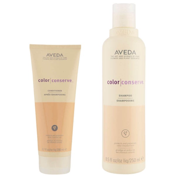 Aveda Colour Conserve Duo - szampon i odżywka do włosów farbowanych