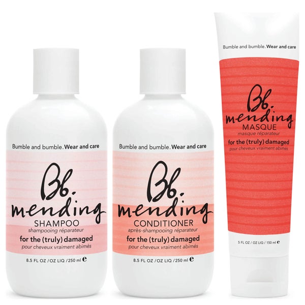 Bb Wear and Care Mending Trio- Shampoo, Conditioner and Complex