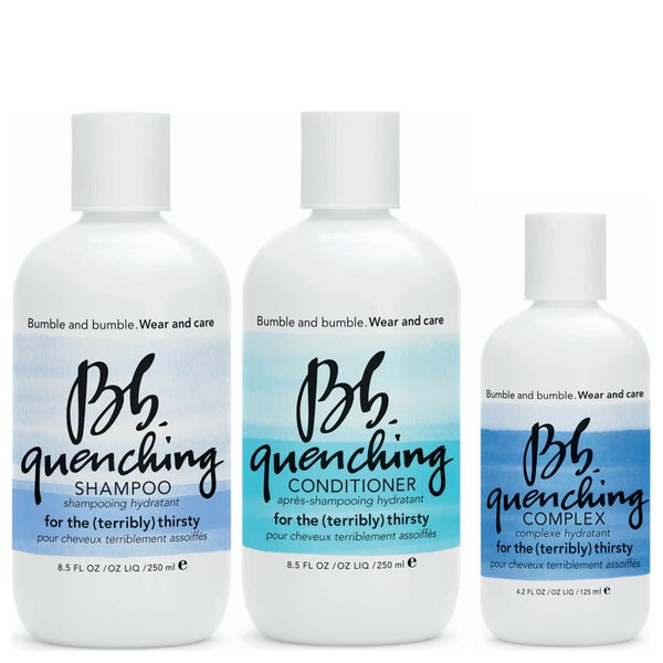 Bb Wear and Care Quenching Trio (Shampoo, Conditioner and Complex)