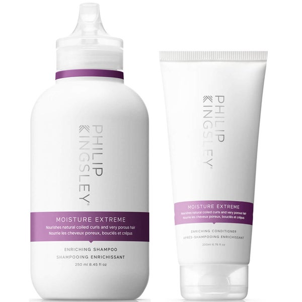 Philip Kingsley Moisture Extreme Duo Shampoo & Conditioner LOOKFANTASTIC