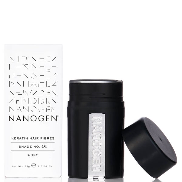 Nanogen Hair Thickening Fibers Gray 0.5 oz.)