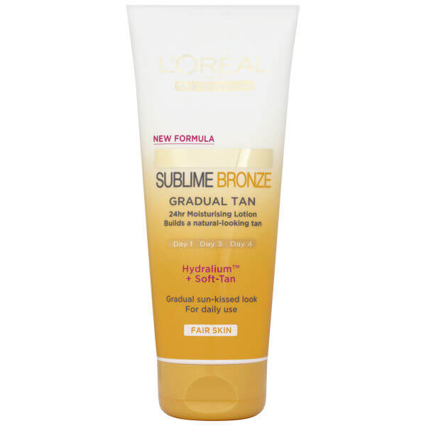 L'Oreal Paris Sublime Bronze Gradual Tan - Vaalea (200ml)