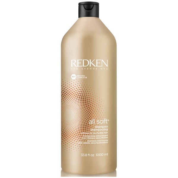 Redken All Soft Shampoing Cheveux Secs (1000ml)